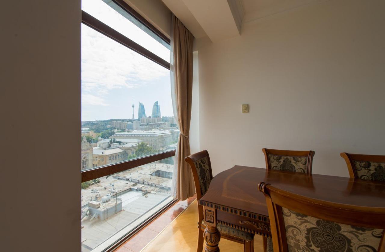 Central Apart Baku Bagian luar foto