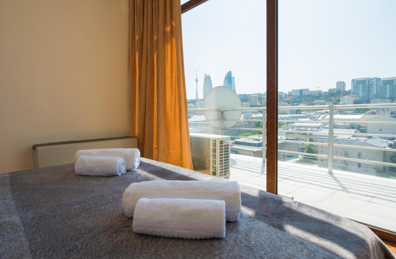 Central Apart Baku Bagian luar foto